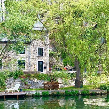 فيلا Pieds Dans L'Eau Private Wellness Bordure De Meuse Lustin المظهر الخارجي الصورة